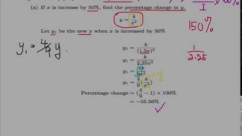 Ep 24: Inversely Proportional Qn Finding equation connecting y and x -Singapore GCE 