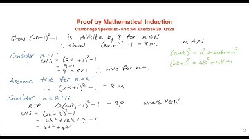 Proof by Mathematical Induction - divisibility