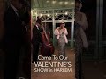 An Invite To Our Valentine's Dinner Show!
