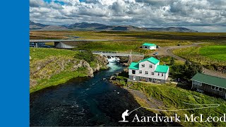 Fly Fishing For Salmon On The Hitara In Iceland