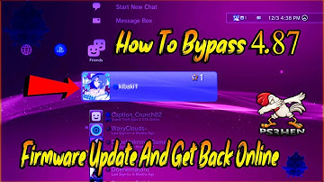 How To Bypass 4.87 Firmware Update And Get Back Online (PS3Hen 2021)