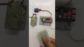 Motor, Lock, Light Control using ESP32 and ESP NOW communication protocol. #arduino #esp32