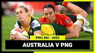 Australian PM's XIII v PNG PM's XIII | Women's International Match Replay | 2022