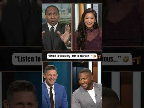 Stephen A. HAD to tell his story 😅