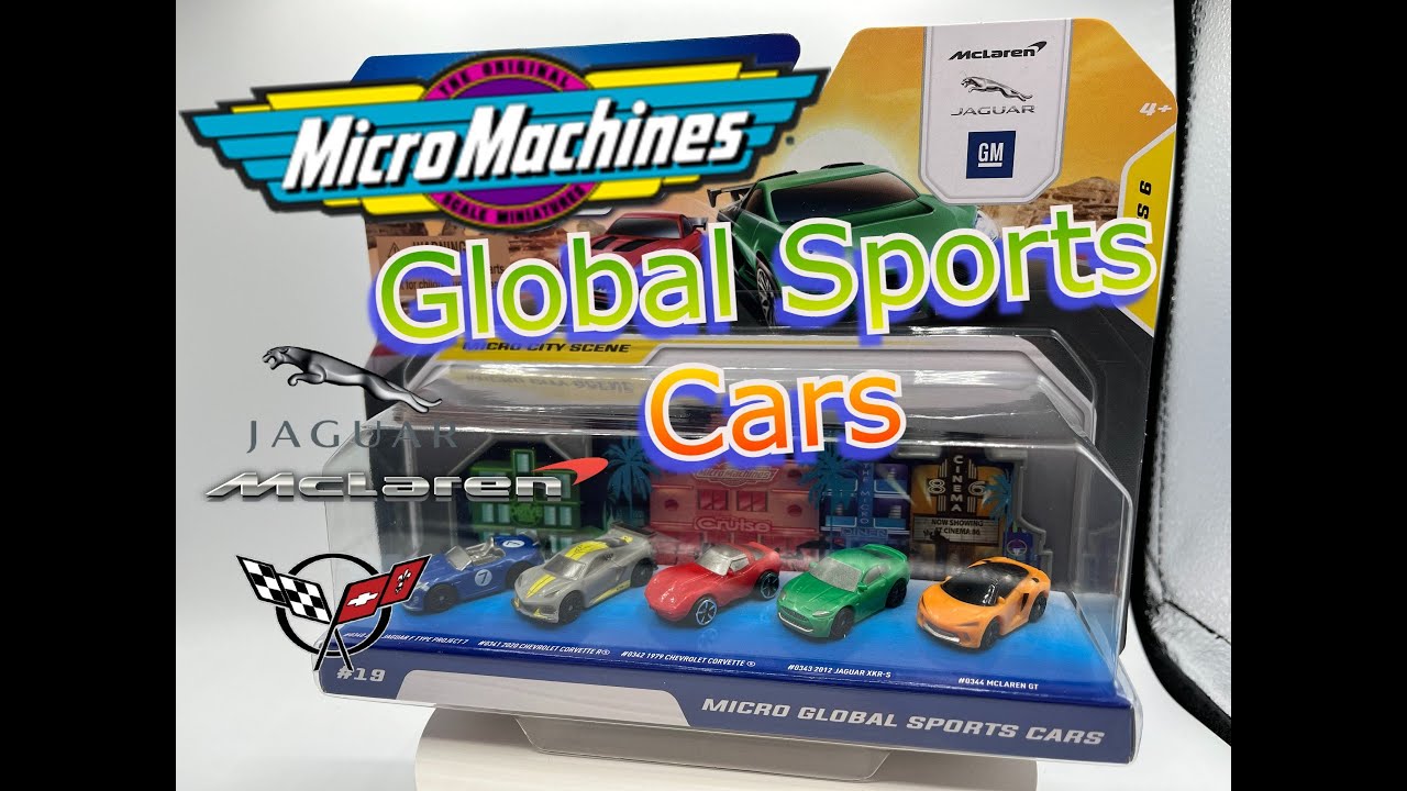 Micro Global Sports Cars! 2022 Micro Machines Series 6