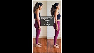 Correct your Posture in 5 steps | Yoga Asanas | Yogbela