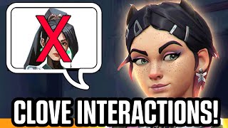 CLOVE Voice Lines and New Agent Interactions! [COMPLETE] - VALORANT