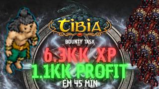 BOUNTY TASK | 376 ARACHNOPHOBICA - 6.3KK EXP | 1.1KK PROFIT - 45 MIN | 600+ MONK SOLO