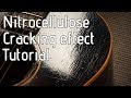 Checking / cracking a nitro guitar finish - Nitrocellulose relic
