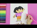 How To Draw Dora The Explorer