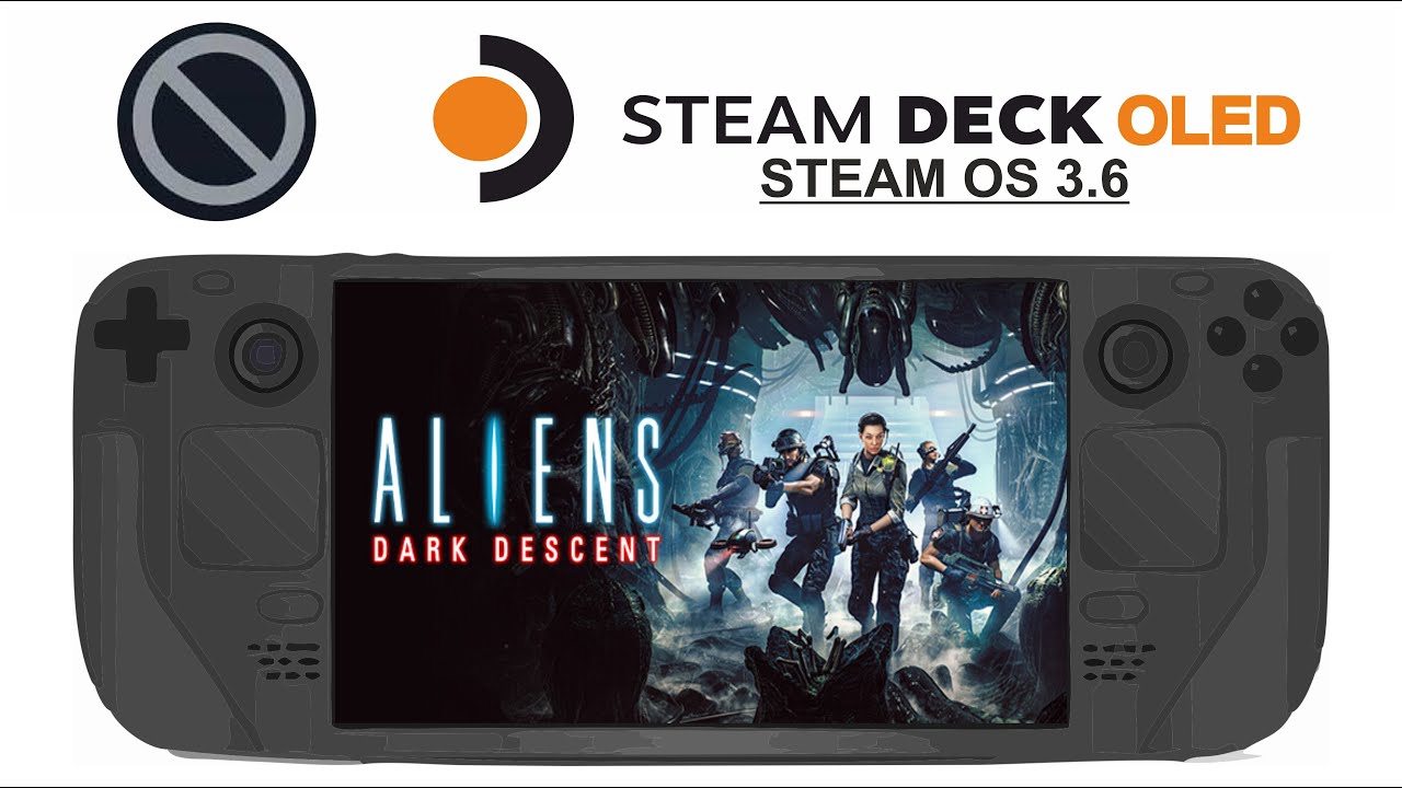 Aliens Dark Descent on Steam Deck OLED with Steam OS 3.6 - YouTube