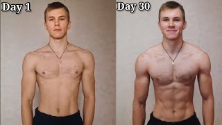 картинка: Я сделал 16 500 отжиманий за 30 Дней и вот что вышло... Трансформация. Отжимания