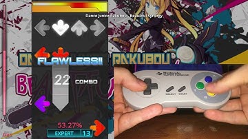 StepMania on SNES Controller Trihex-style #StepmaniaWarmupDonePro