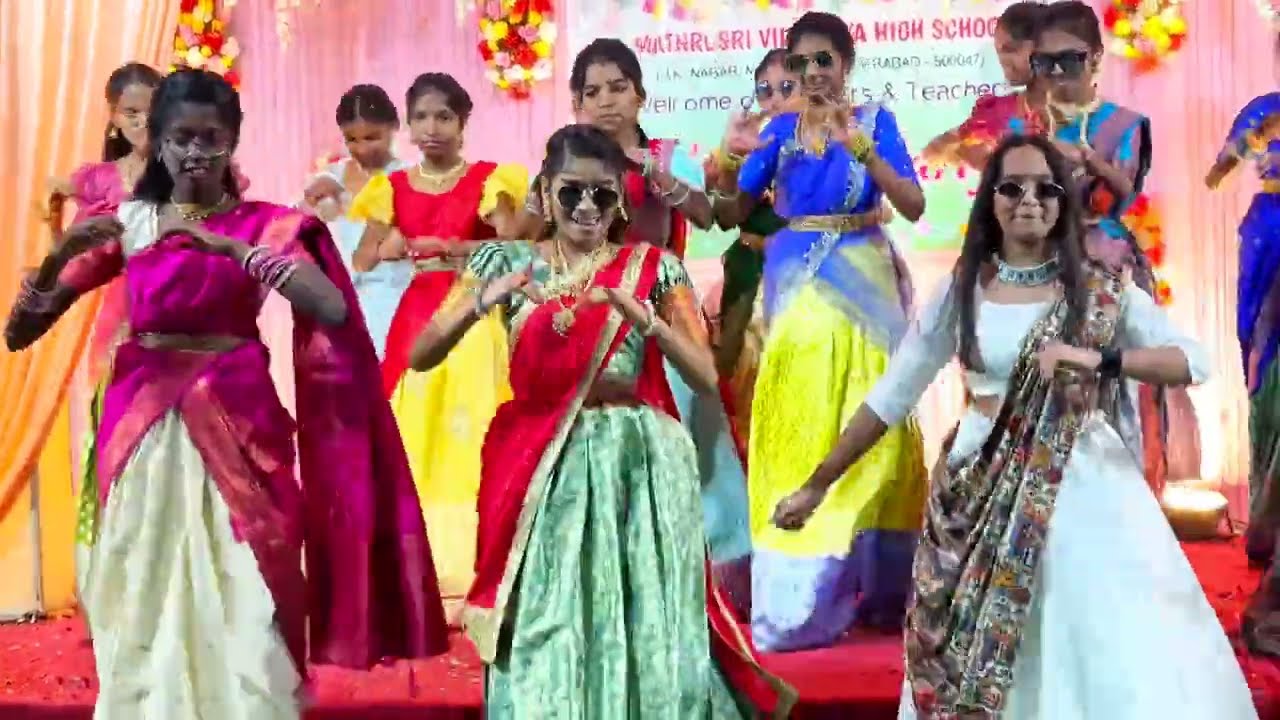 MEDLEY DANCE PERFORMANCE | FAREWELL PARTY 2025 | MATHRUSRI VIDYALAYA HIGH SCHOOL | 