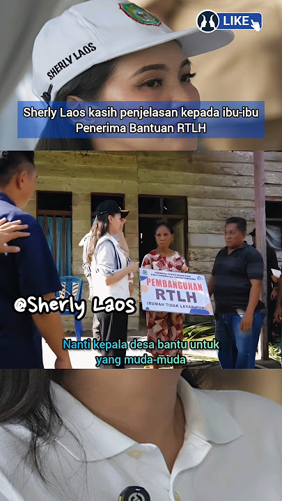 Kasih Paham Penerima RTLH👍😍 #sherlylaos #sherlytjoanda #gubernurmalukuutara #aksinyata #viral #fyp