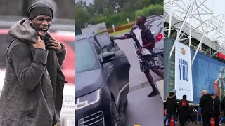 Paul Pogba leaves Old Trafford with Lingard,Mata as they depart Manchester United after Erik Ten Hag