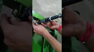 E-RICKSHAWS Differential with motor and leaf springs assembly process 