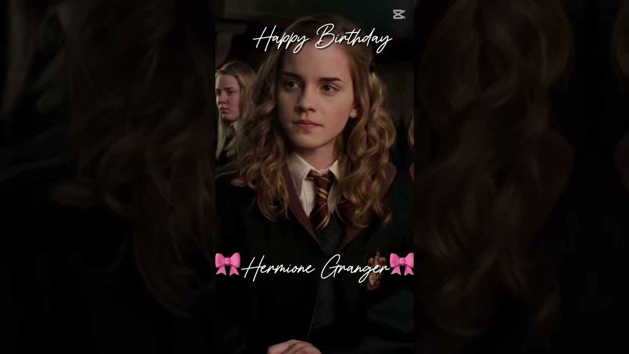Happy birthday Hermione! 