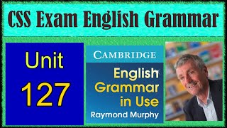 127 English Grammar by Raymond Murphy Unit 127 - In, on, at, other uses.
