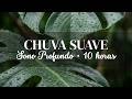 CHUVA SUAVE para DORMIR 🌧️ Relaxar, Estudar e Ter um SONO PROFUNDO (10 Horas)