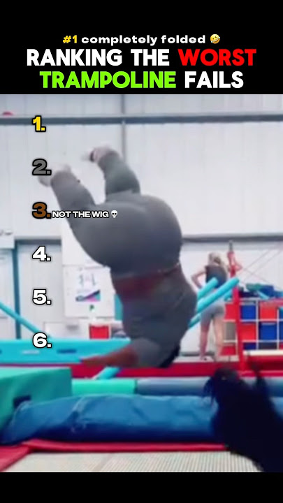 Ranking The Worst Trampoline Fails