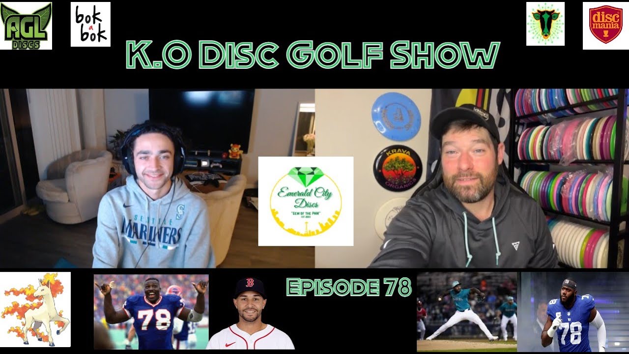 K.O Disc Golf Show Episode 78! Bravin the Storm , Deception Pass Open, Jackson Park. GO MARINERS!