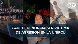 Acusan a coordinador de la Unipol de golpear en la frente a cadete; le dejó dos moretones