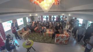 Timelapse of team lunch at Socialize Agency Office in Dubai.