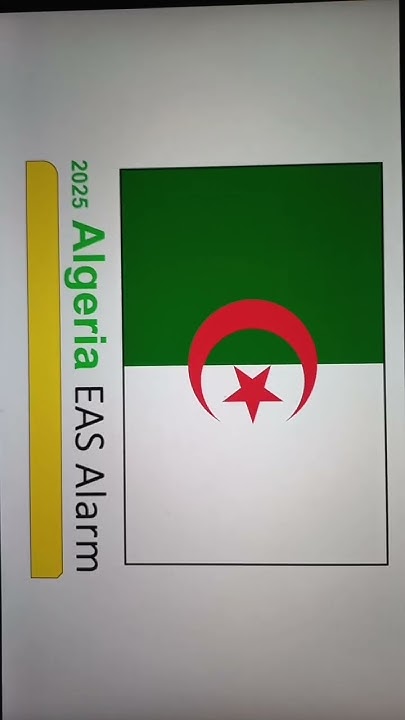 2025 Algeria EAS Alarm - YouTube