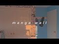 aesthetic manga wall diy 🌱✨| julia roberto