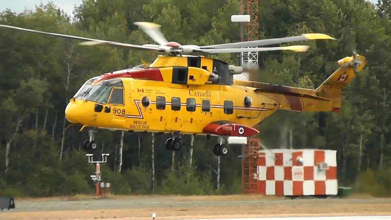 Royal Canadian Air Force | CH-149 Cormorant | Take-off | 149908 | Val-d'Or (CYVO)