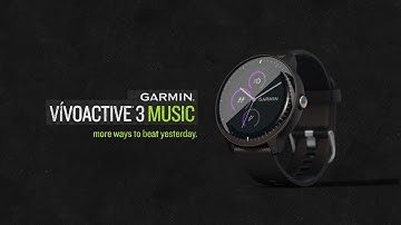 Garmin vívoactive 3 Music: Your Songs on Your Wrist