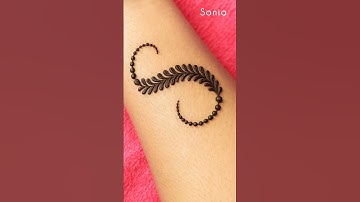 Viral 🔥 "S" Letter Mehndi Design #mehndi #shorts #henna