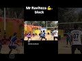 #volleyball Mr Raviteza 💪 volleyball 🏐🏐 Pratapgarh #vollyballtournament