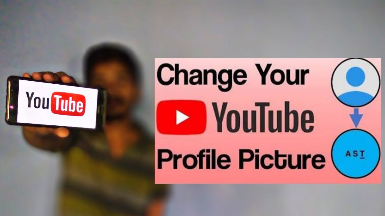 How to change youtube profile picture????///// Easy and best way to