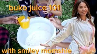 Buko juice 101 ( bonding w/ smiley momshie )