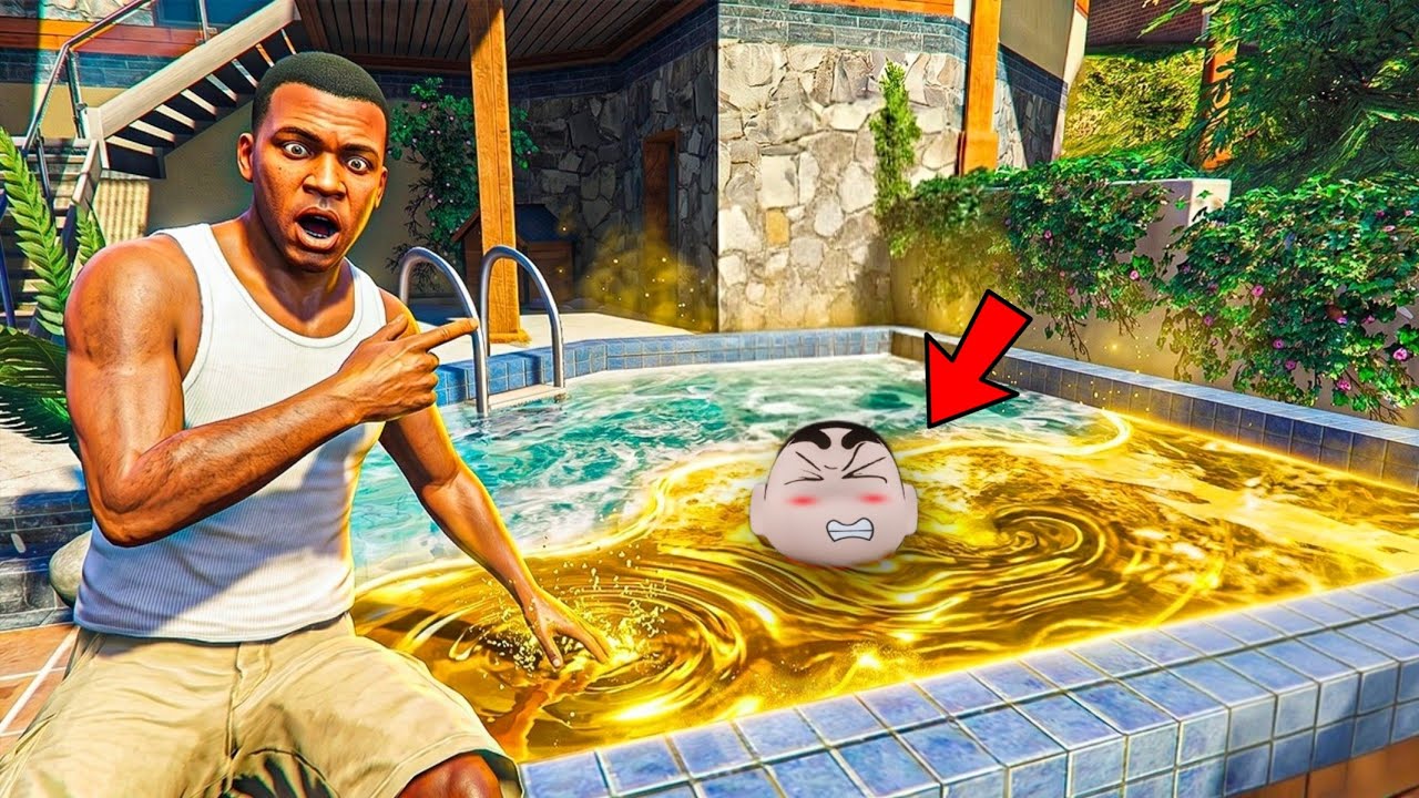 Franklin Shinchan Touch Anything That Becomes Into Gold | Gta V Bangla Gameplay