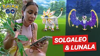 Wild Shiny Lunala in Pokemon Go 