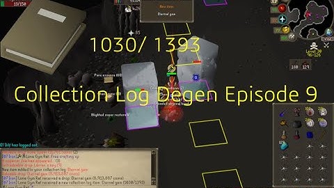 Ironman Collection Log Degen ~ 1030/1404 ~ Episode 9