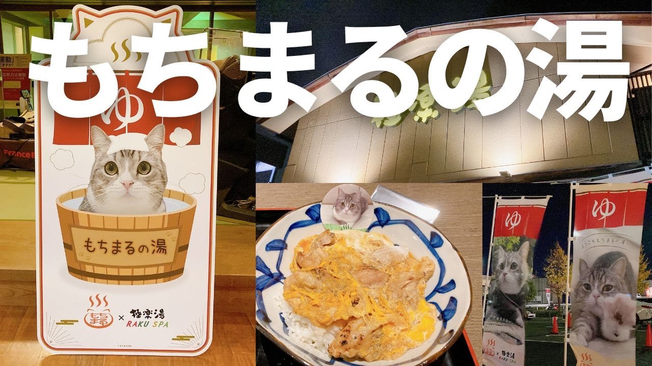 もちまるの湯】もちまる日記×極楽湯/RAKU SPAコラボ開催！【体験記 