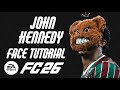 EA FC 26 - JOHN KENNEDY FACE TUTORIAL + STATS [FLUMINENSE].