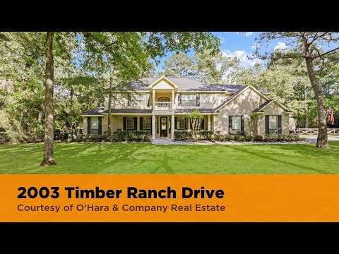 2003 Timber Ranch Drive, Magnolia, TX home video tour