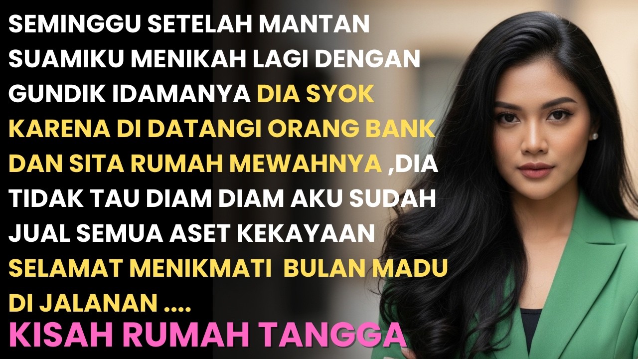 SETELAH MENIKAH LAGI MANTAN SUAMIKU SYOK KARENA RUMAH MEWAHNYA DI SITA BANK ..SELAMAT MENIKMATI ..