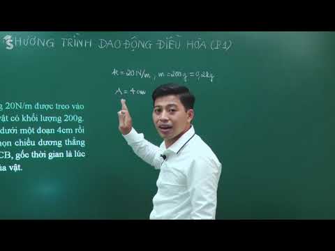 Video Viết phương trình dao động điều hòa (P1) - youtube