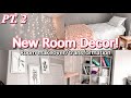 NEW ROOM DECOR! (extreme bedroom makeover)