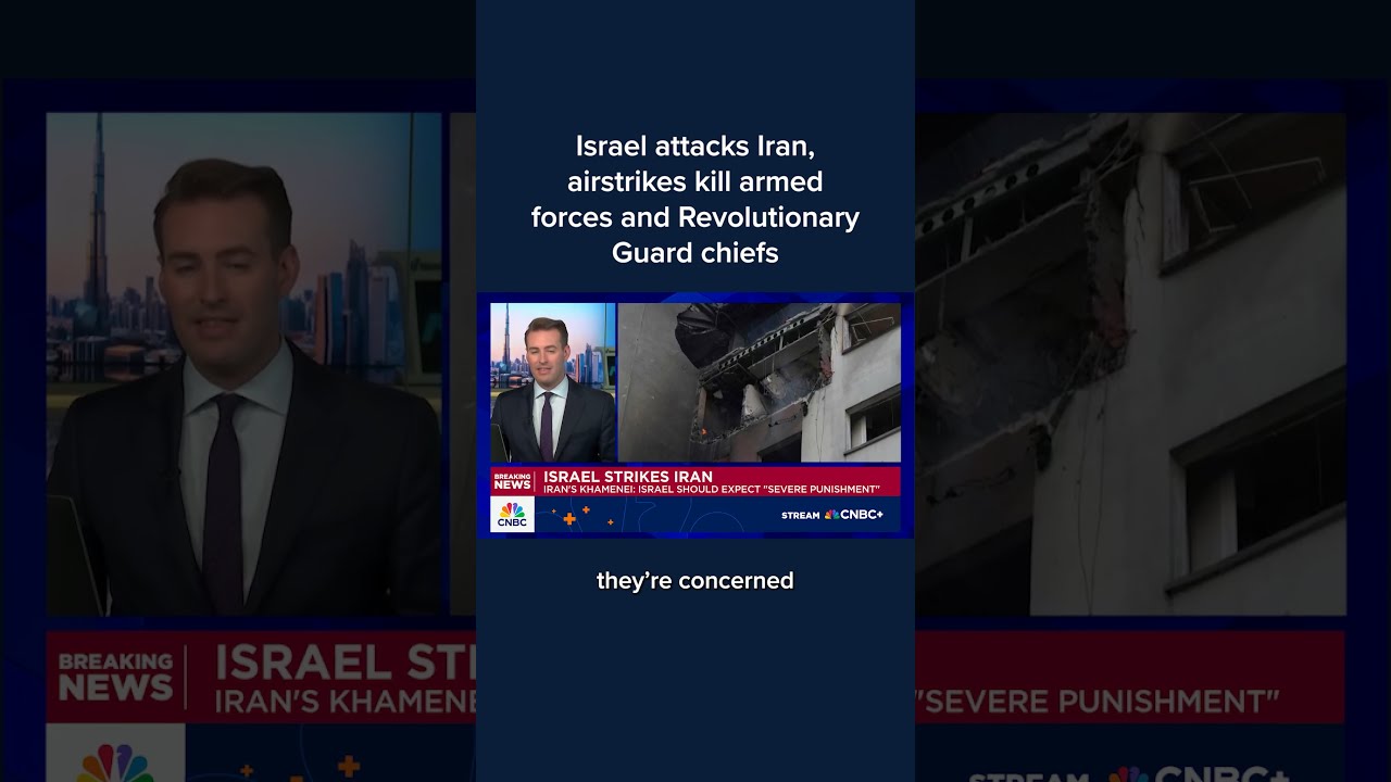 Israel Attacks Iran Airstrikes Kill Armed Forces And Revolutionary Guard Chiefs