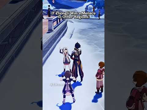 If Zhongli Was a Menace to Other Regions in Genshin Impact