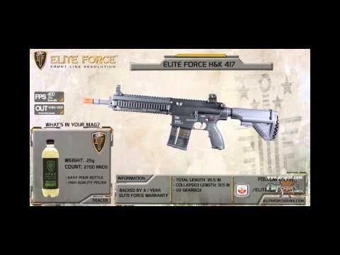 AirSplat - Umarex M4 HK417 Airsoft Gun AEG Rifle