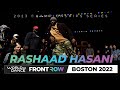 Rashaad hasani  frontrow  wolrd of dance boston 2022  wodbos22