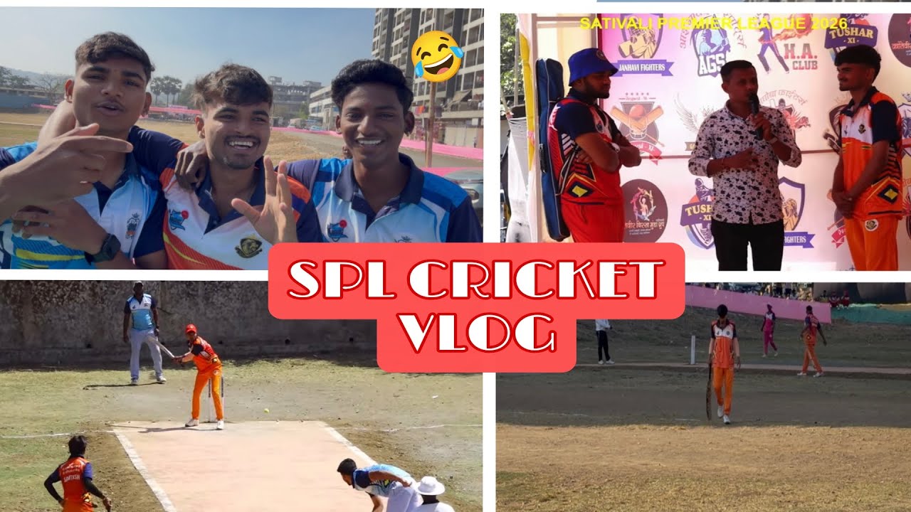 SPL CRICKET VLOG 🏏 || Vlog No. 12 📸 || 